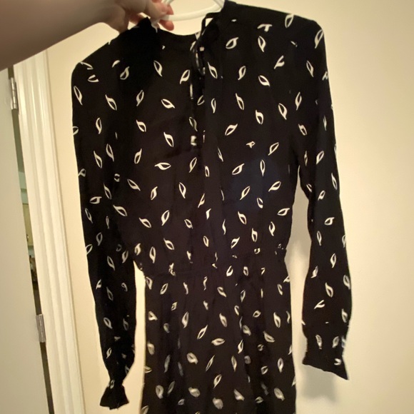 Black midi dress - Picture 2 of 3